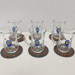 Acquista il set di bicchieri da tè turco Lav Eva (12 pezzi) online